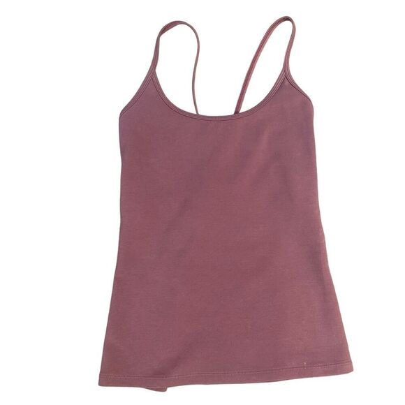 Free People Movement FP Size Small Rose Strappy Back Tank Camo Built in Bra - Picture 6 of 16